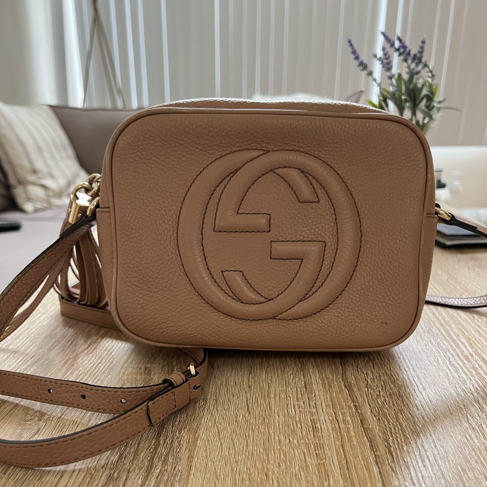 GUCCI - Soho Leather Disco Shoulder Bag